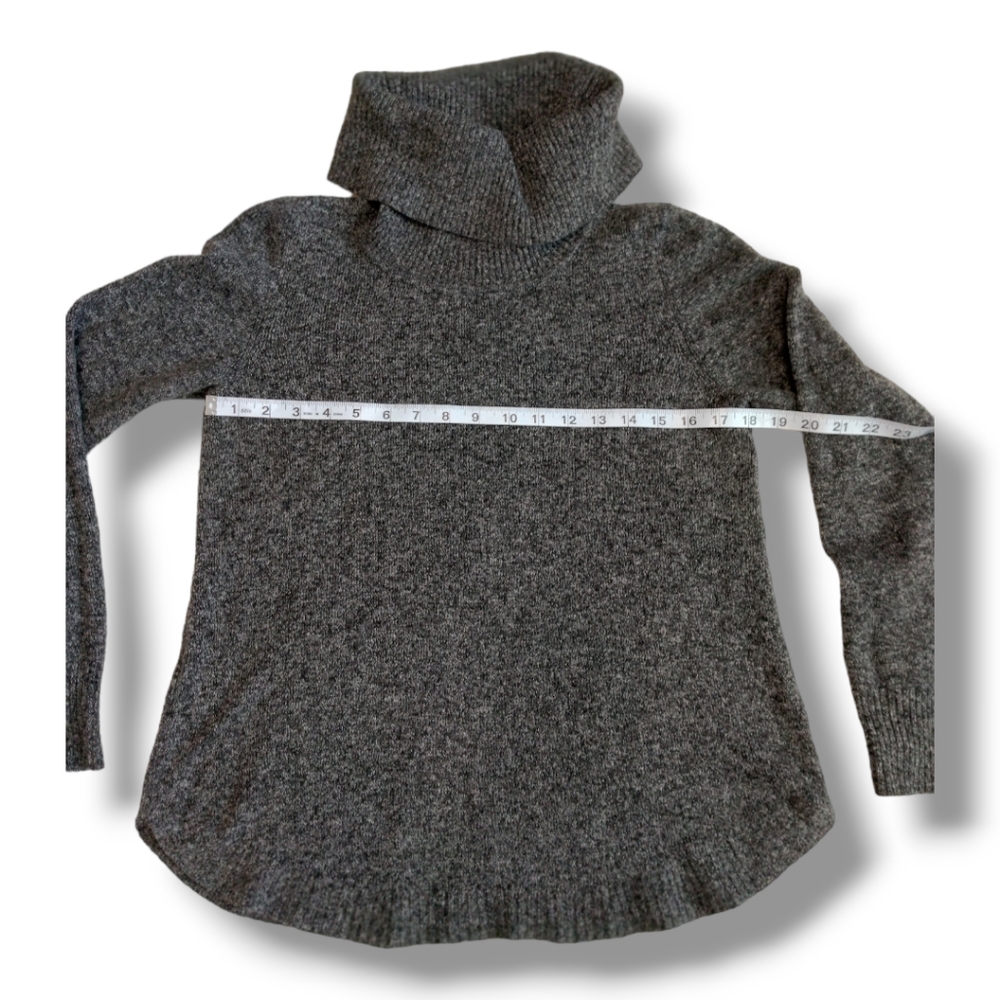 Tahari Charcoal Heather Sweater - Picture 4 of 8